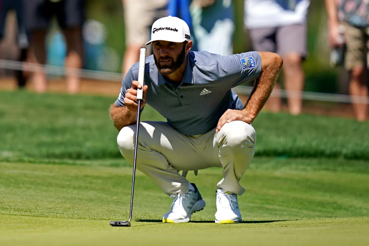 Dustin Johnson vil holde fokus på PGA Tour, og derfor har han ikke meldt sit kandidatur til at repræsentere USA ved sommer-OL i Tokyo. Jasen Vinlove/Ritzau Scanpix
