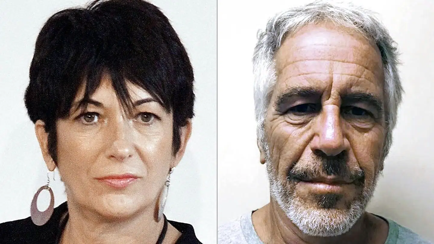 Ghislaine Maxwell og Jeffrey Epstein.