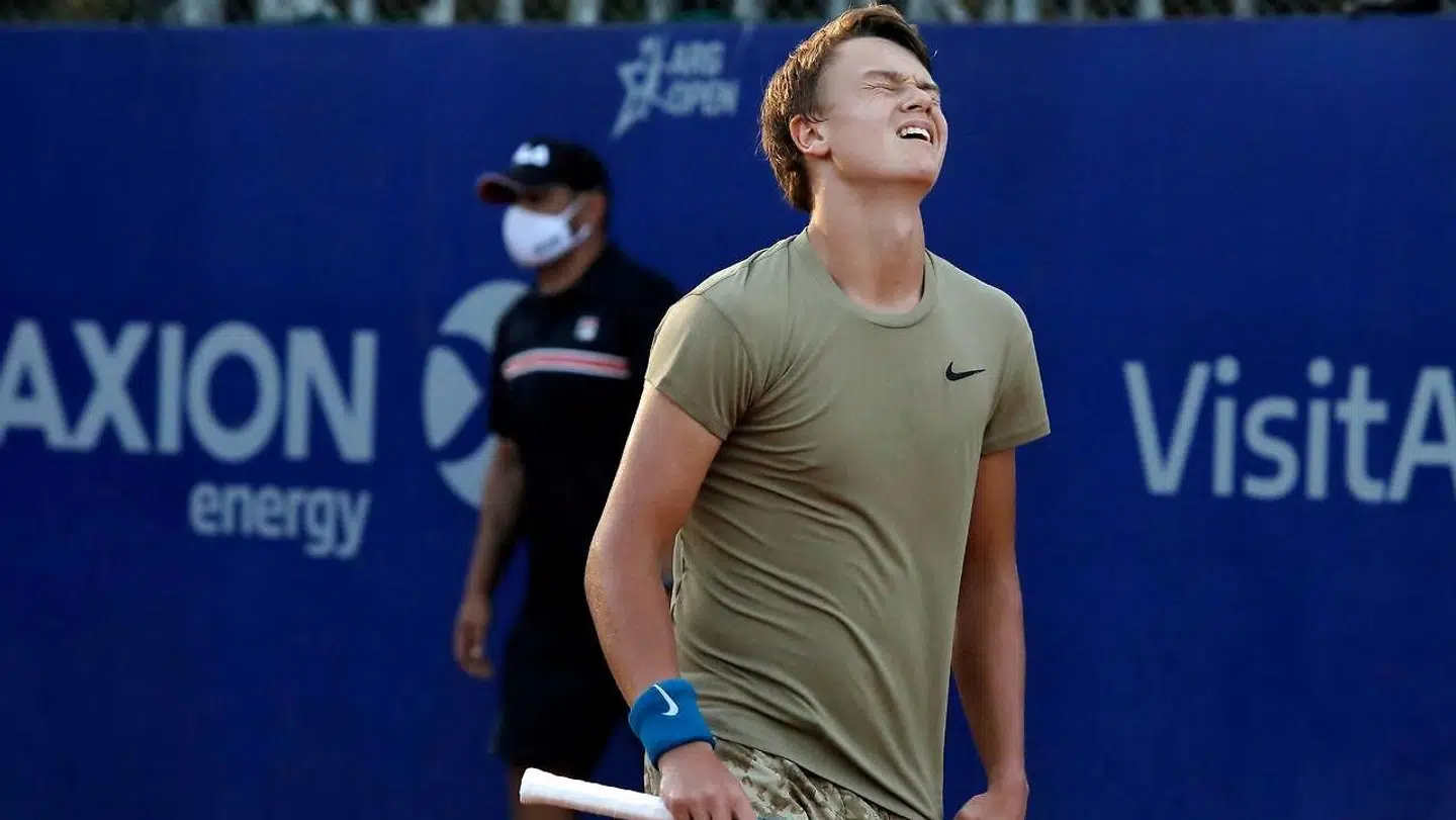 Hole Rune har spillet flot tennis undervejs i Chile.