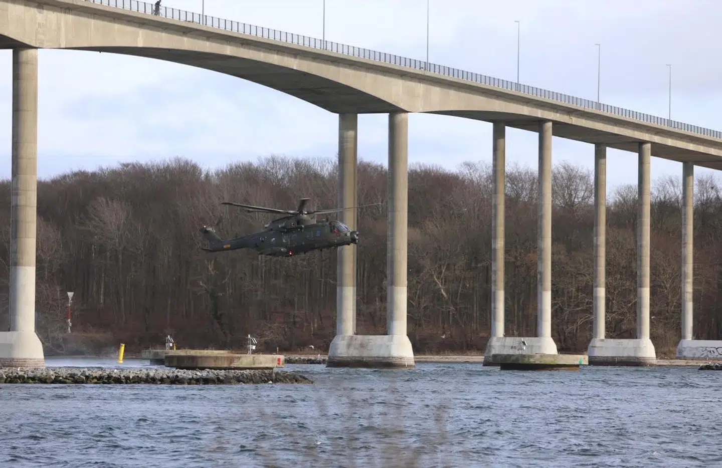 Dramatisk redningsaktion ved Svendborg.
