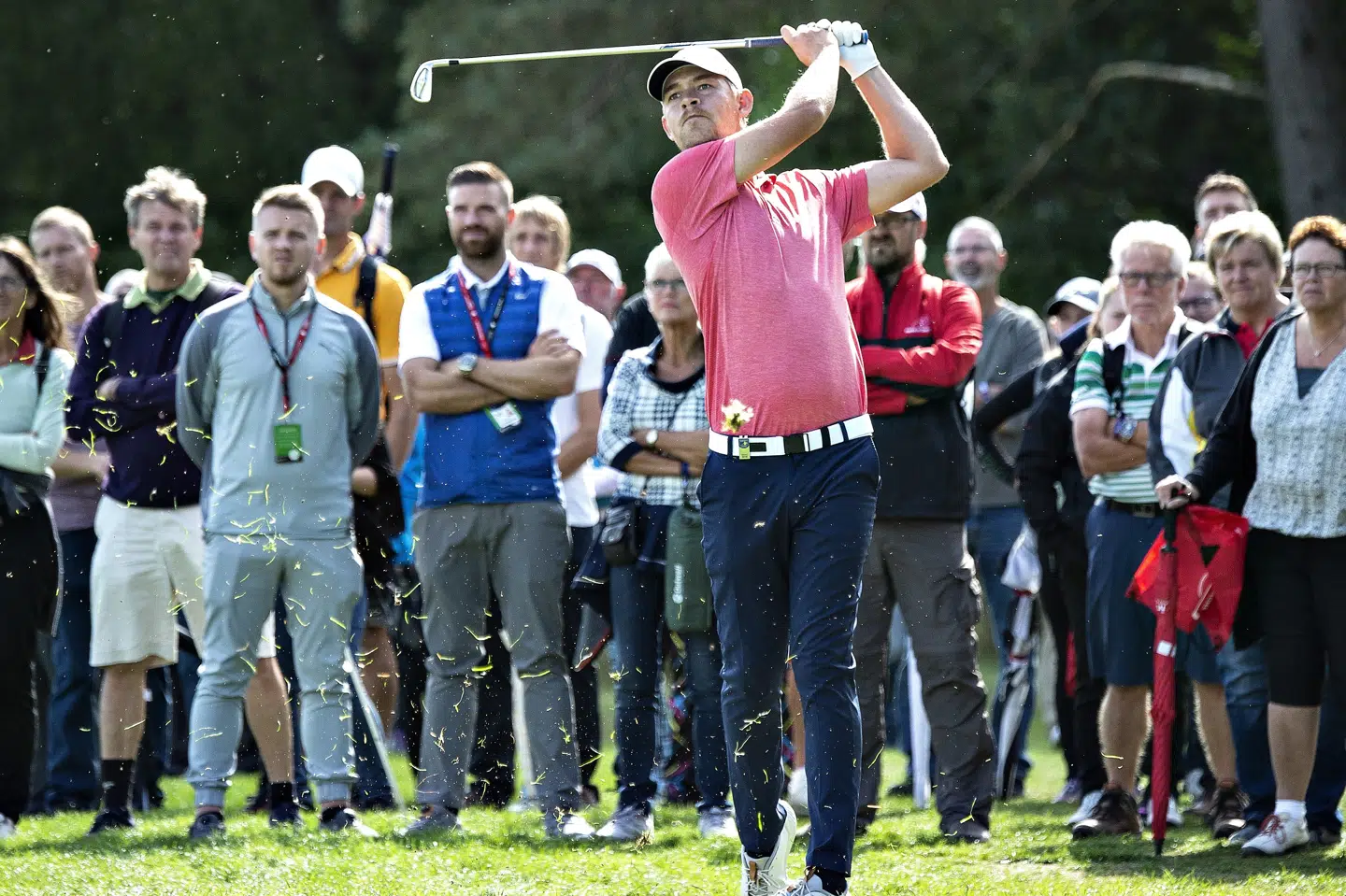 Jeff Winther fører Qatar Masters inden finalerunderne. Henning Bagger/Ritzau Scanpix
