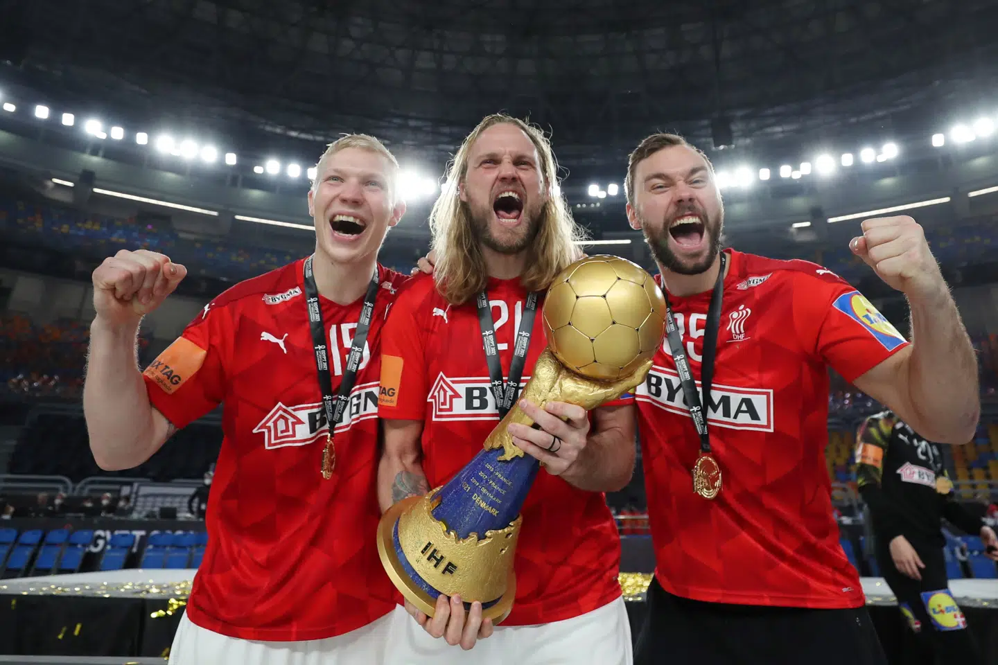 Nikolaj Læsø var en af de 20 spillere, som Nikolaj Jacobsen udtog til VM i Egypten. Mohamed Abd El Ghany/Reuters