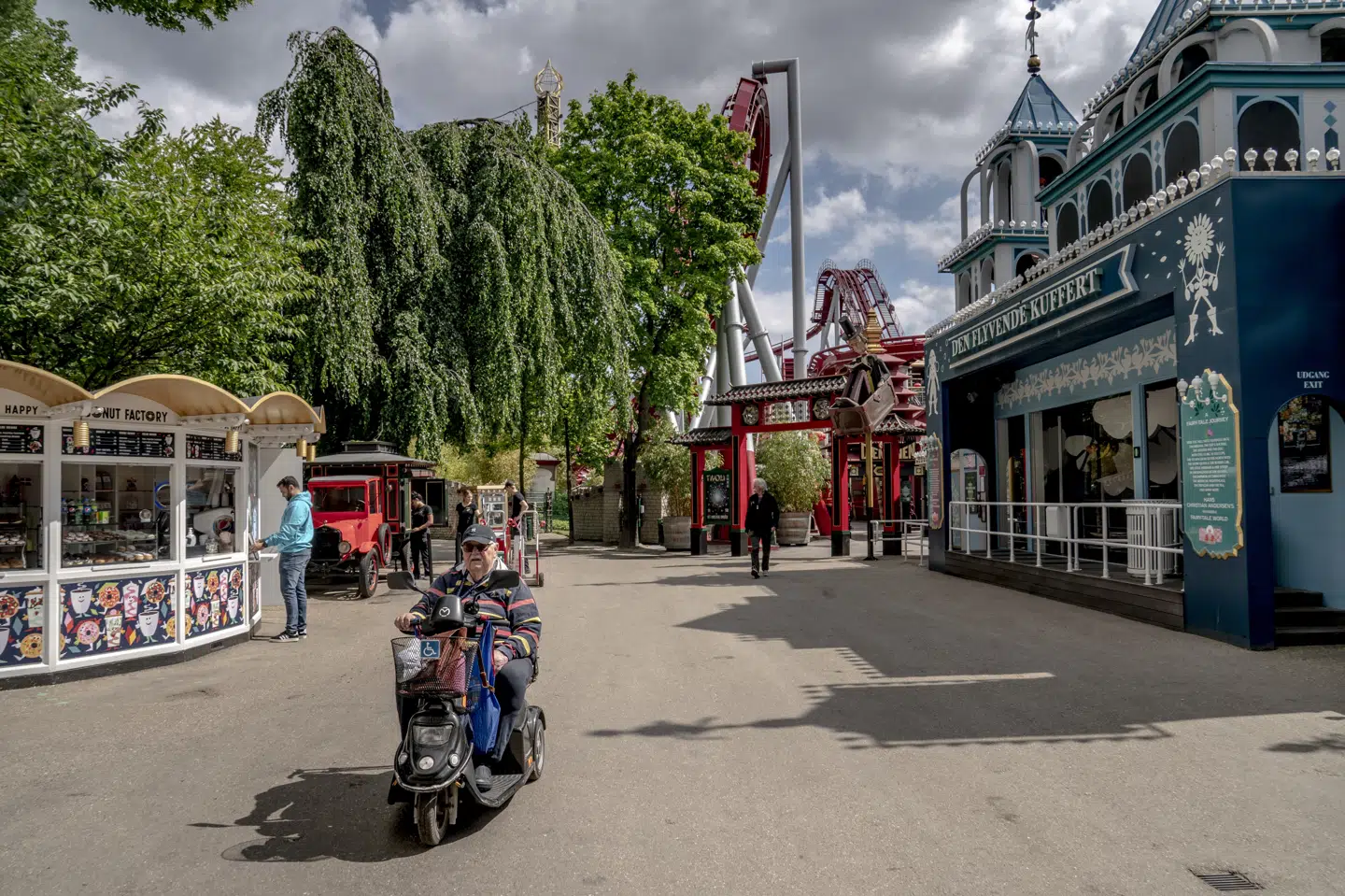 Heller ikke i 2021 forventer Tivoli at tjene penge. Forlystelsesparken forventer et underskud på 75-100 millioner kroner før skat. (Arkivfoto) Søren Bidstrup/Ritzau Scanpix