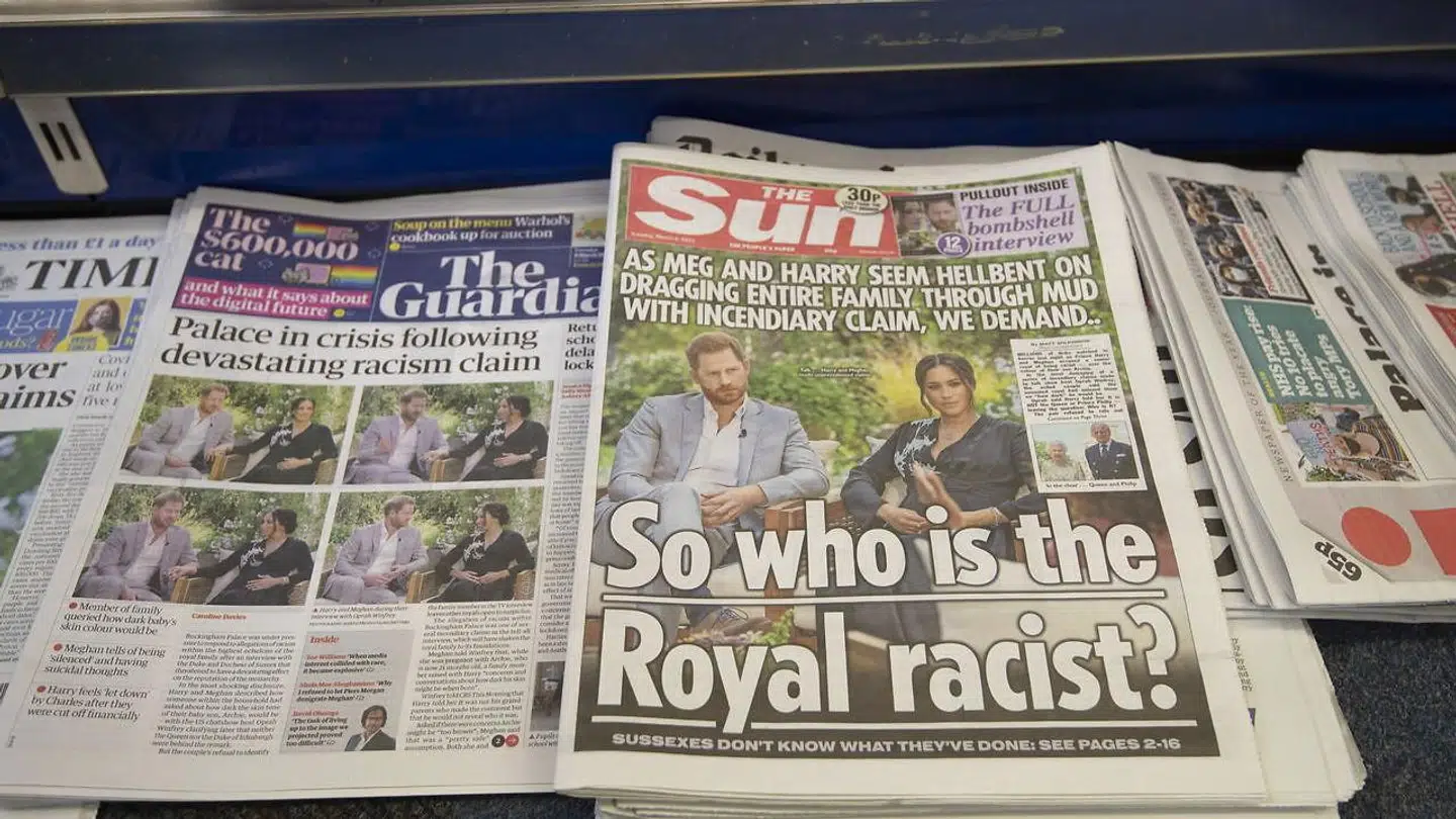 Harry og Meghan har trukket forsider i den britiske presse hele ugen.