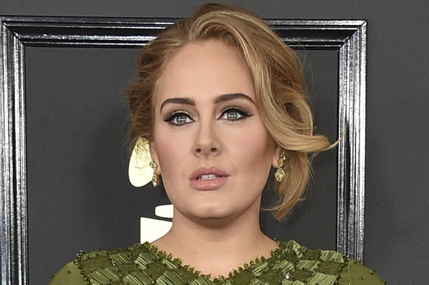 Efter bruddet er Adele blevet kædet sammen med den britiske rapper Skepta. (Arkivfoto) Jordan Strauss/Ritzau Scanpix