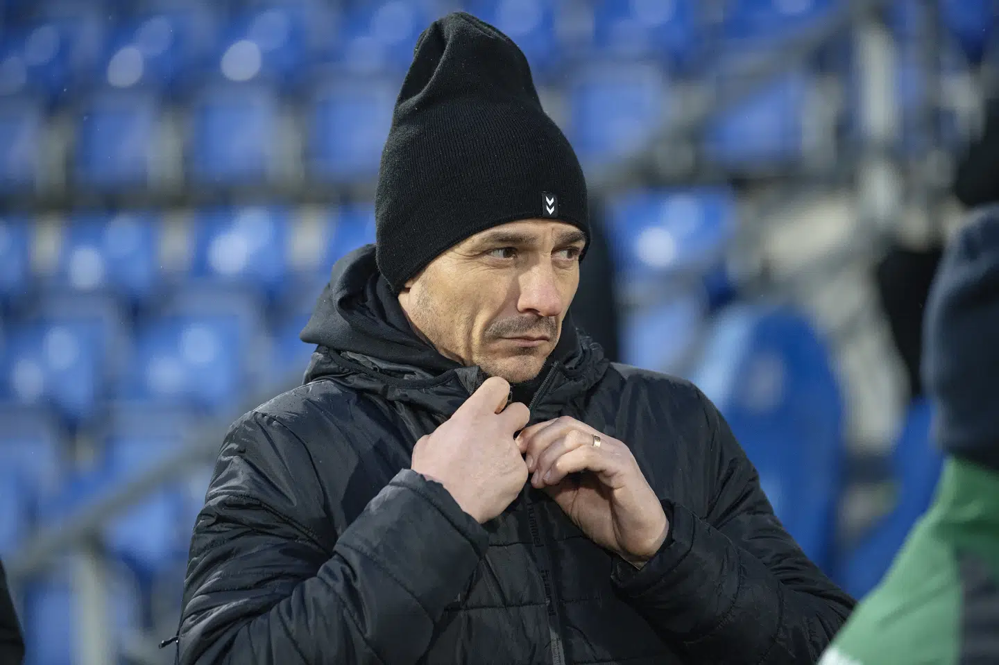 Vejle-træner Constantin Galca havde ændret på ti positioner i onsdagens pokalkamp mod Randers, men han insisterer på, at han ikke nedprioriterede turneringen. Bo Amstrup/Ritzau Scanpix