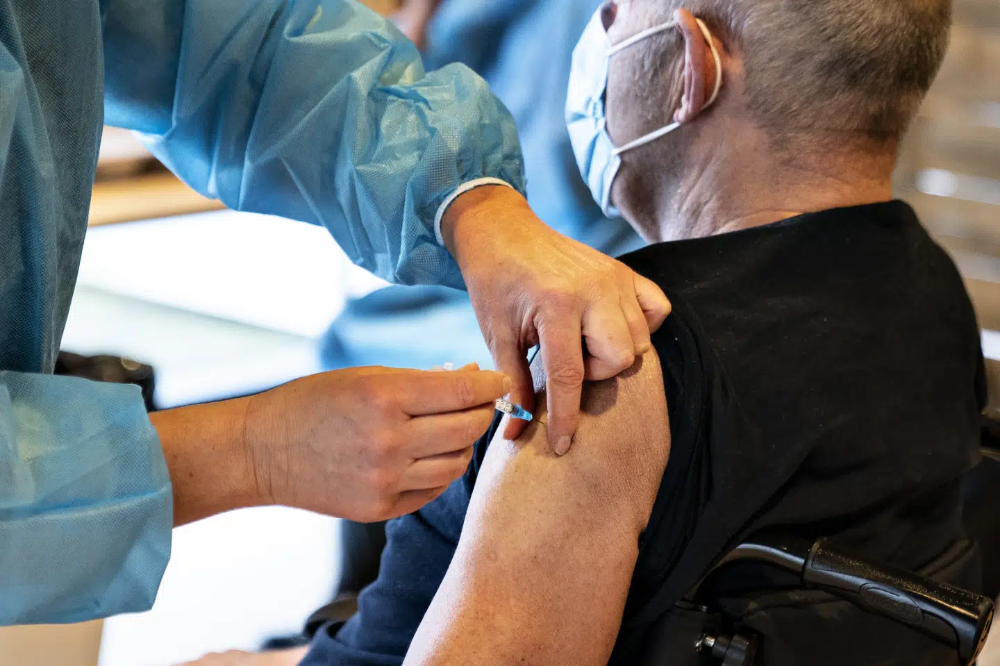 Omkring en fjerdedel af de danskere, der har fået første stik med en vaccine, har fået vaccinen fra AstraZeneca. (Arkivfoto) Henning Bagger/Ritzau Scanpix