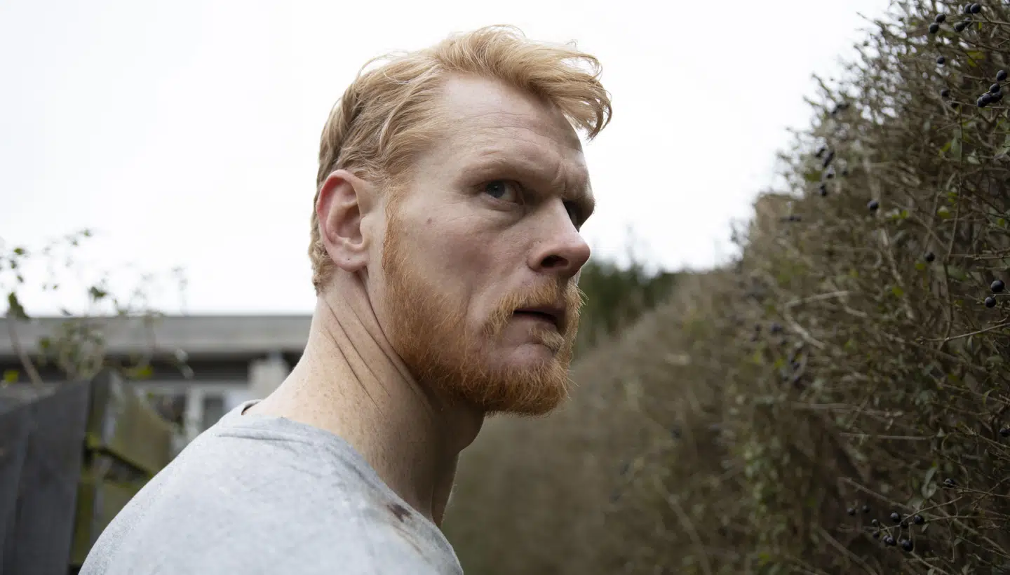 Peter Plaugborg spiller en af hovedrollerne i 'Ulven kommer'.
