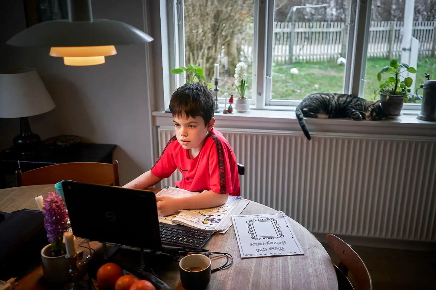 Hjemmeundervisning har været vilkårene for børn og unge i dele af vinteren.