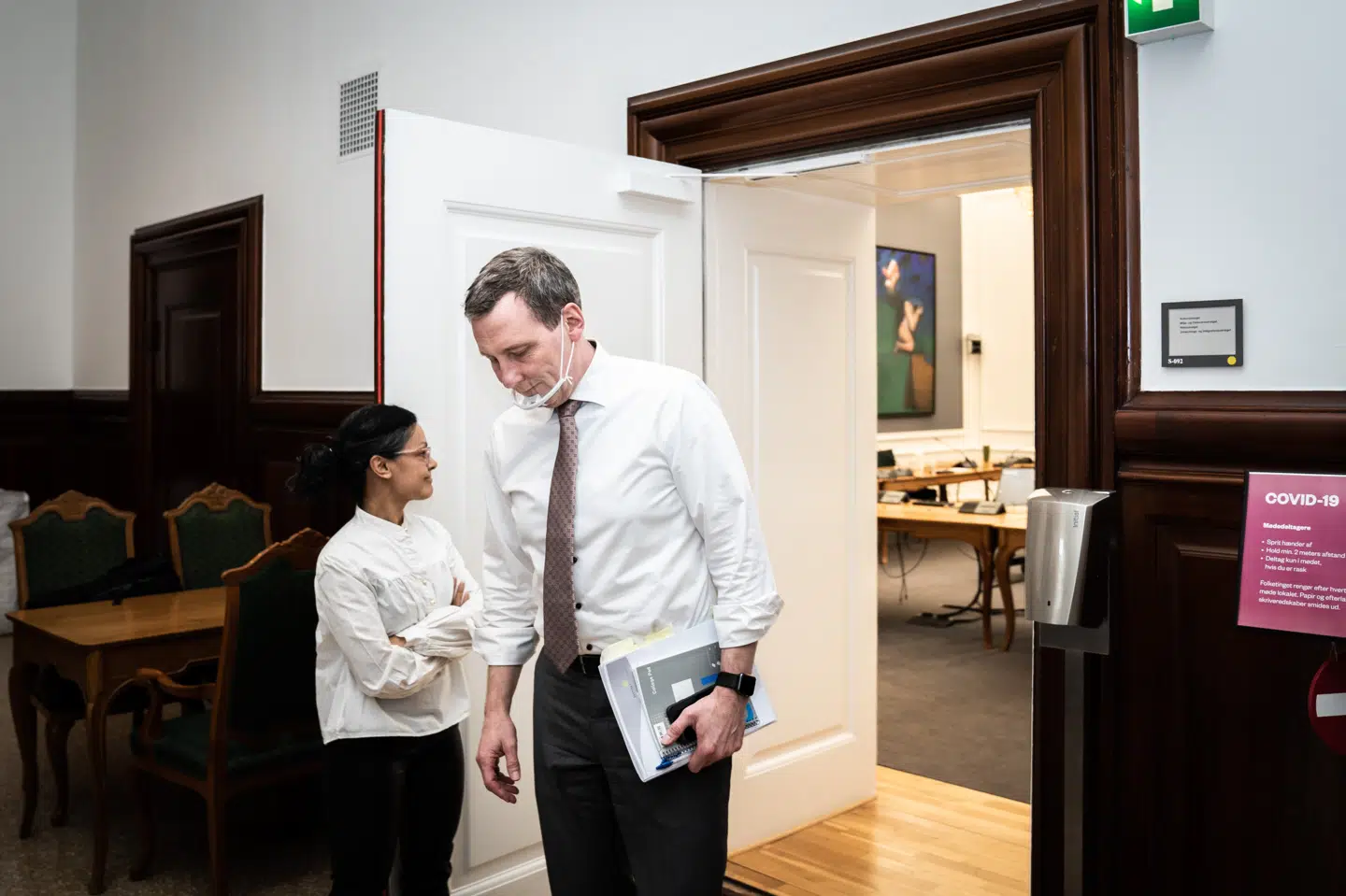 Justitsminister Nick Hækkerup (S) håber, at folk vil blive væk fra den demonstration, en såkaldt genåbningsfest, der afholdes i København torsdag. (Arkivfoto) Emil Helms/Ritzau Scanpix