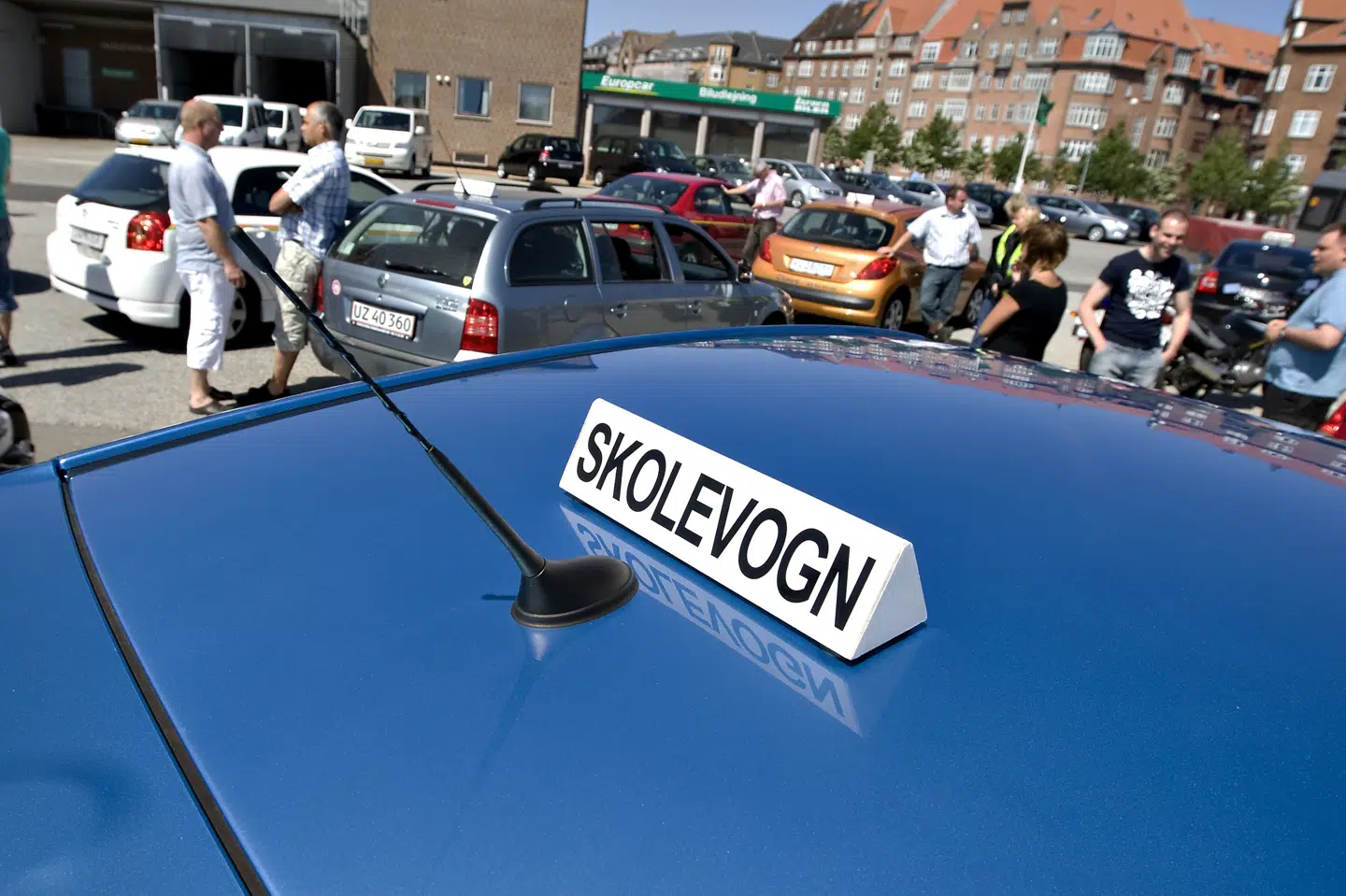 Det er kun folk med folkeregisteradresse på Bornholm, som nu kan bestille køreprøver på øen. (Arkivfoto) Henning Bagger/Ritzau Scanpix