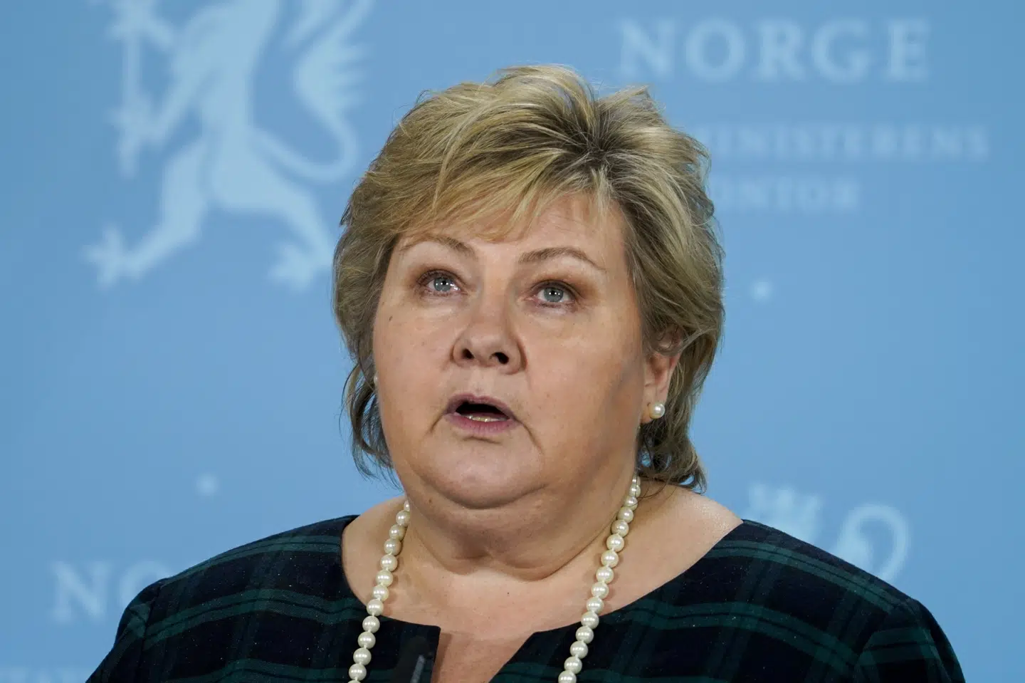 Israels premierminister, Benjamin Netanyahu, skrev i februar til Norge for at foreslå fælles samarbejde om udvikling og produktion af vacciner od covid-19. Statsminister Erna Solberg (billedt) takkede nej. Heiko Junge/Ritzau Scanpix