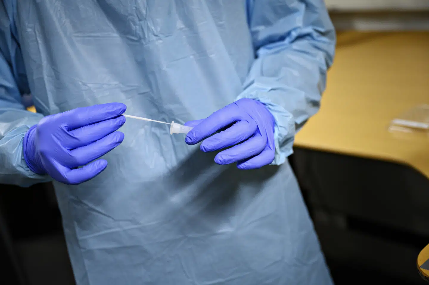 I maj, juni og juli skal 200.000 danskere dagligt kunne blive lyntestet i regionerne. (Arkivfoto) Philip Davali/Ritzau Scanpix