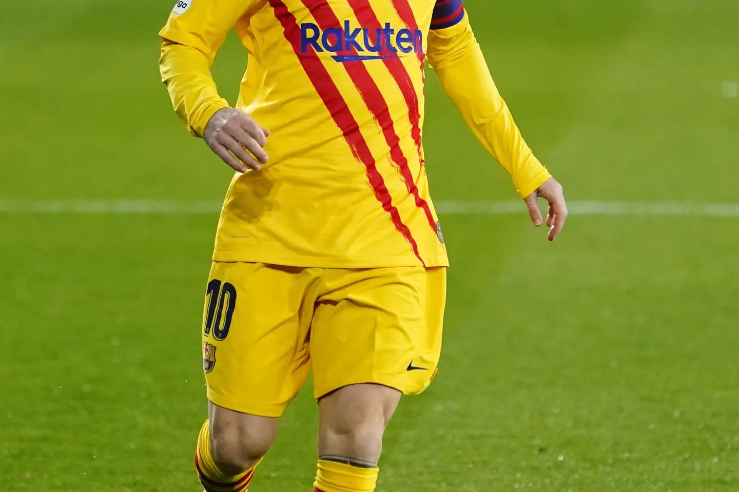 Lionel Messi skal spille op til sit bedste, hvis Barcelona skal have nogen chance mod Paris Saint-Germain, som vandt det første opgør i ottendedelsfinalen med 4-1. Vincent West/Reuters