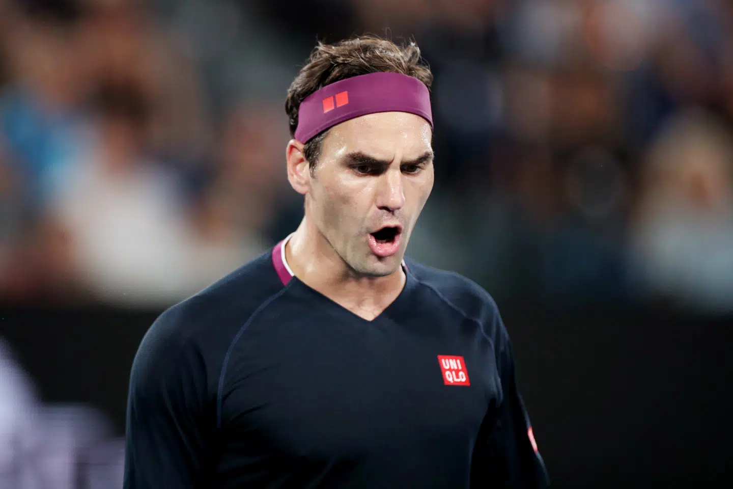 I januar sidste år tabte Roger Federer semifinalen ved Australian Open til Novak Djokovic. Hannah Mckay/Reuters