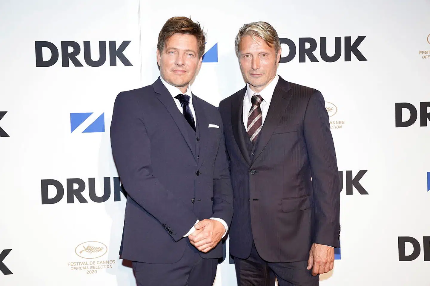 Thomas Vinterberg og Mads Mikkelsen til gallapremiere på Thomas Vinterbergs 'Druk' i Nordisk Film Biografer Imperial, onsdag den 23. september 2020. Foto: Ida Marie Odgaard/Ritzau Scanpix.