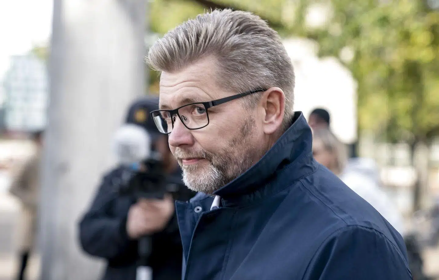 Frank Jensen, da han gik af som borgmester.