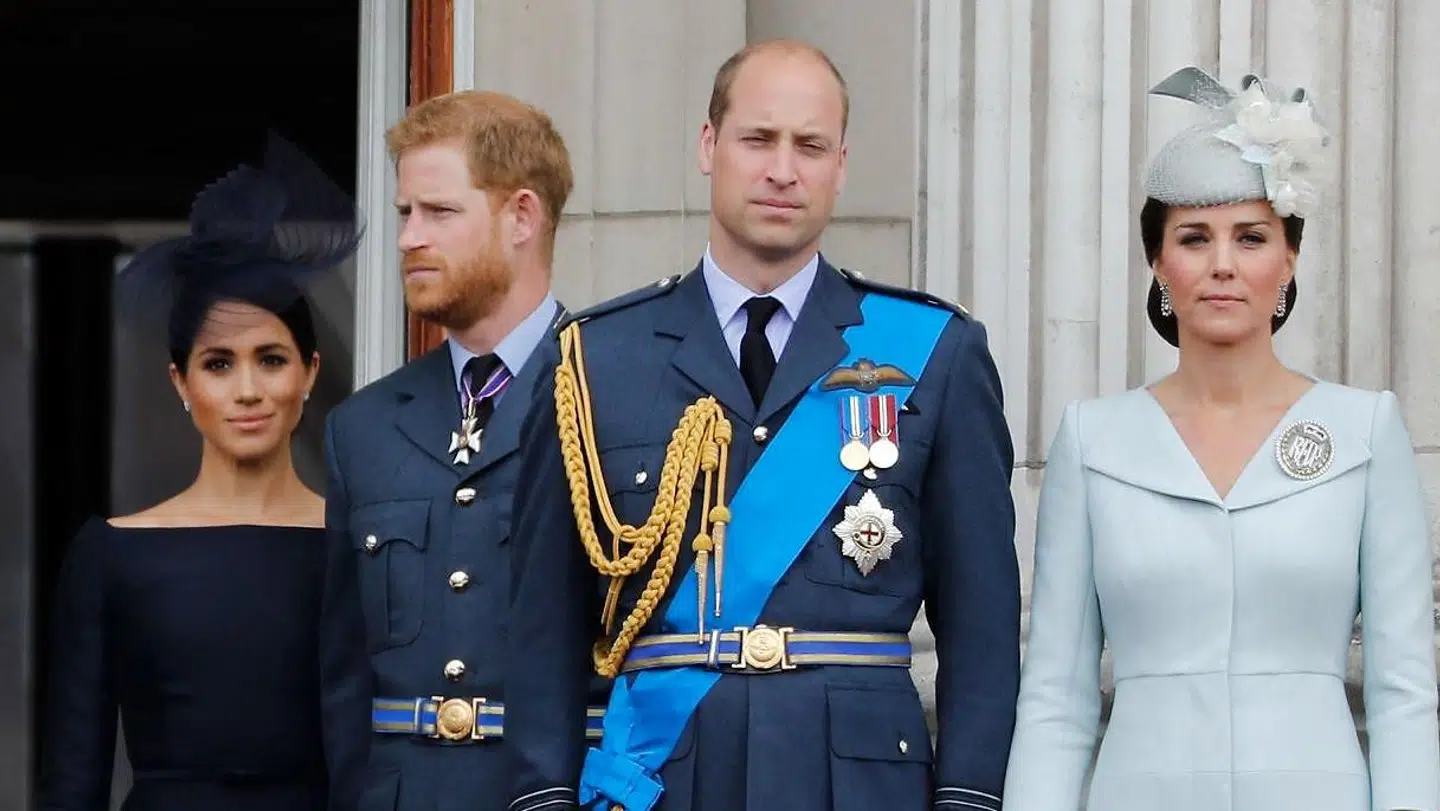 Forholdet mellem prins Harry og Meghan og prins Willian og hans kone er ikke særlig godt.