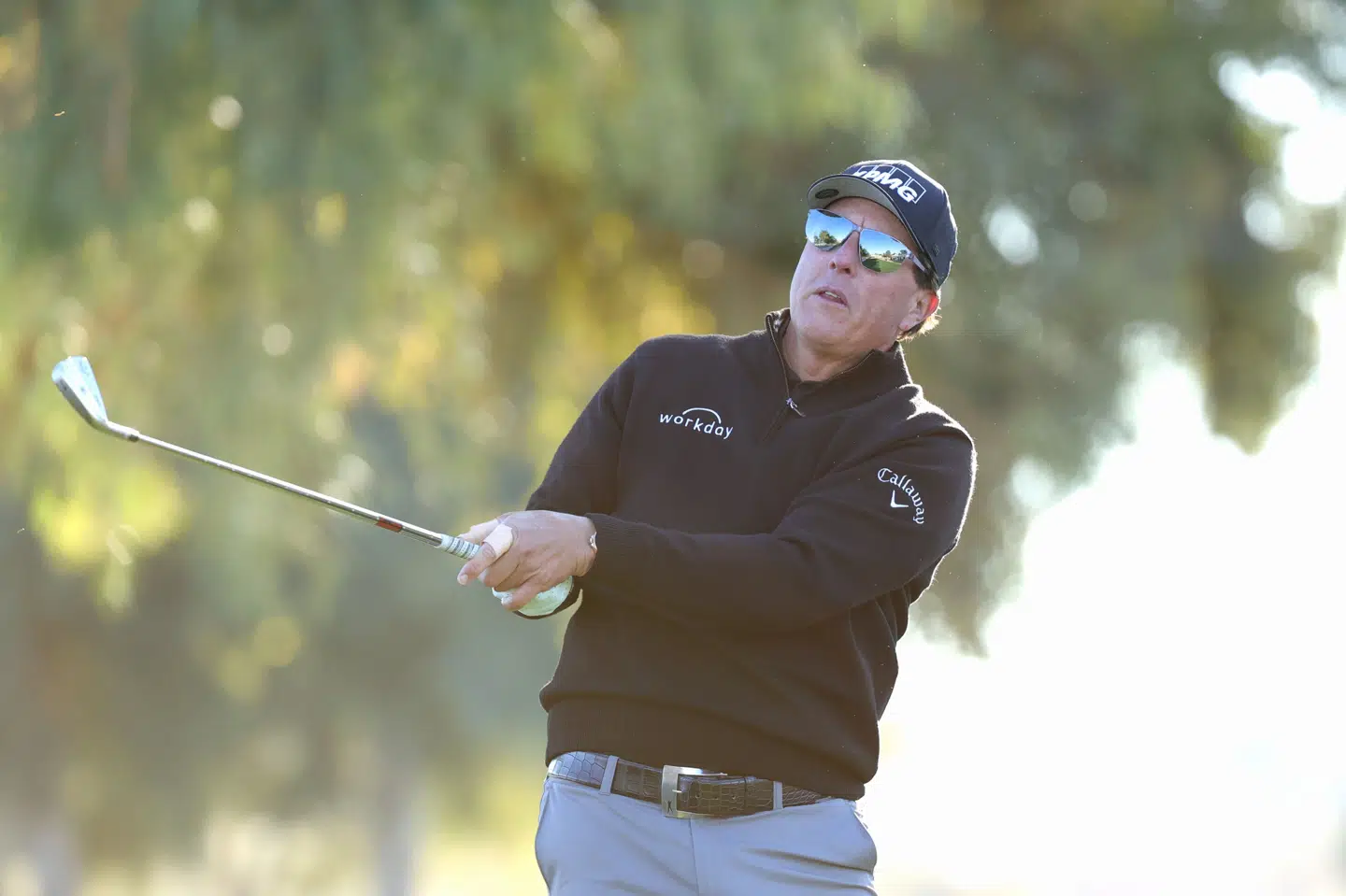 Phil Mickelson spiller på den amerikanske PGA Tour. Carmen Mandato/Ritzau Scanpix