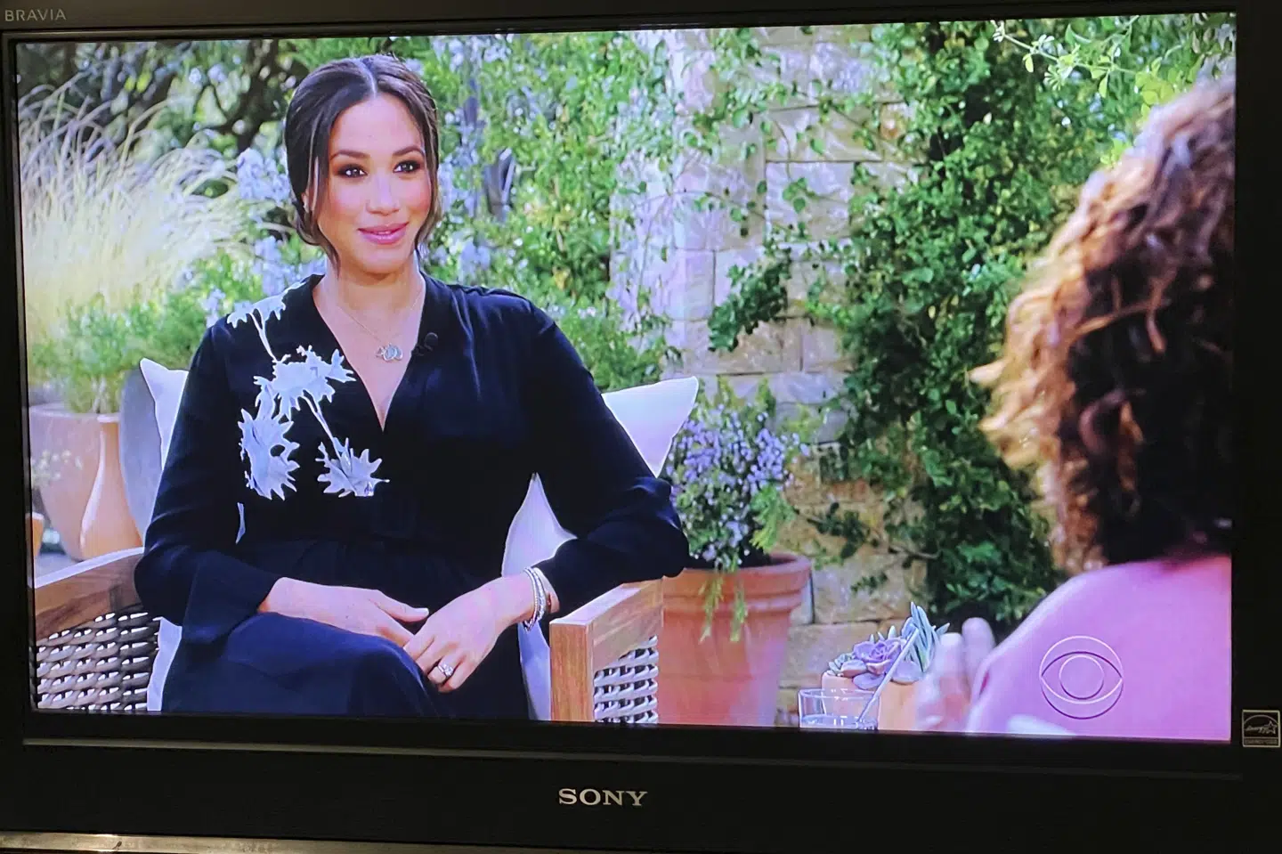 Meghan Markle fortæller i et optaget interview med tv-værten Oprah Winfrey, at brylluppet med prins Harry den 18 maj 2018 var en forestilling for resten af verden. Strf/Star Max/Ipx/Ritzau Scanpix