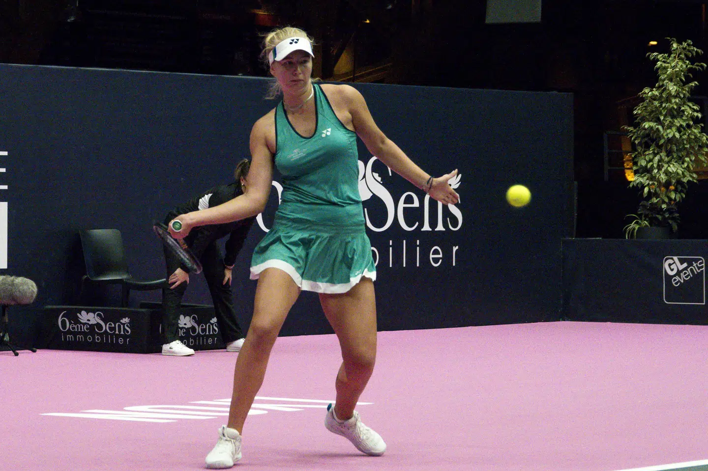 Clara Tauson vandt søndag WTA-turneringen i Lyon. (Arkivfoto) Sandrine Thesillat Via www.imago/Ritzau Scanpix