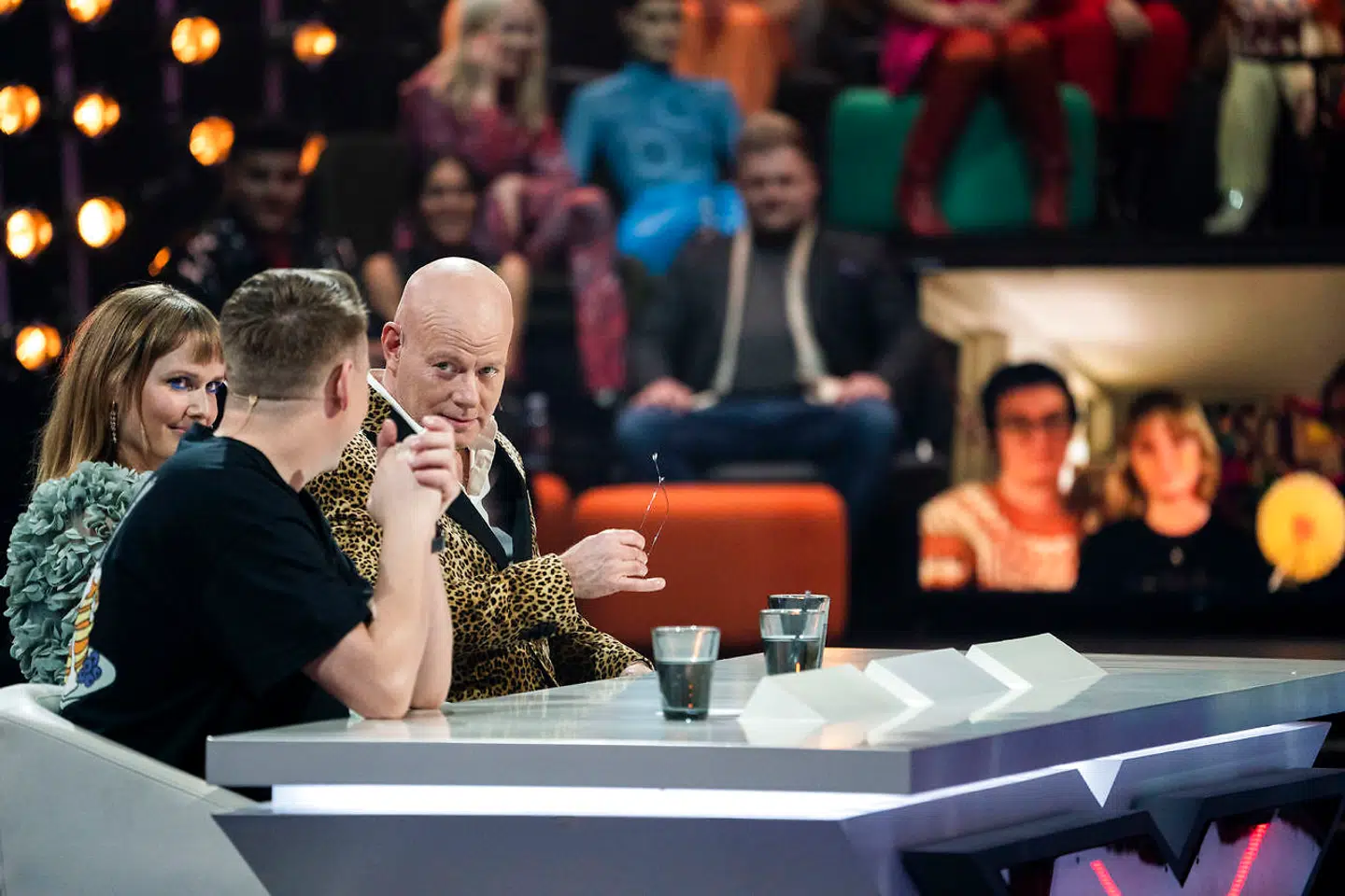 Dommerne Thomas Blachman, Oh Land og Martin Jensen.