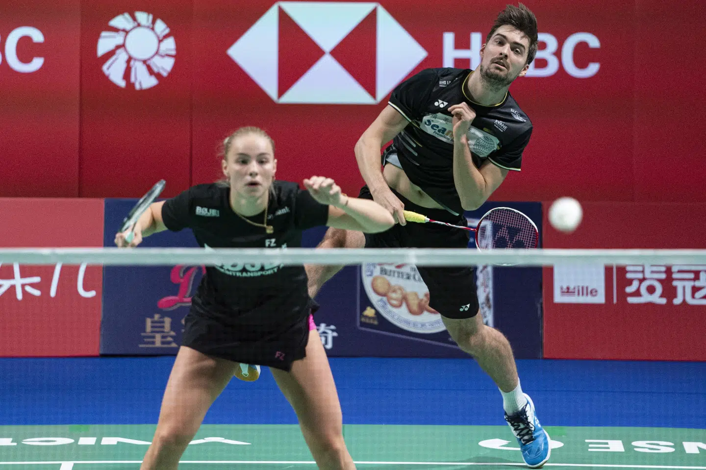 Alexandra Bøje og Mathias Christiansen har stadig kun vundet én World Tour-turnering sammen. Claus Fisker/Ritzau Scanpix