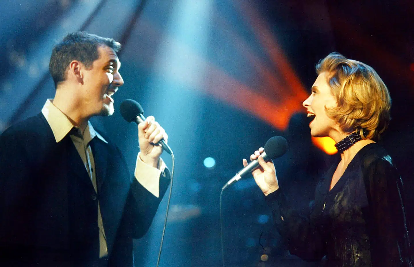 Martin Loft og Dorthe Andersen, der i 1996 vandt Dansk Melodi Grand Prix med 'Kun med dig'.