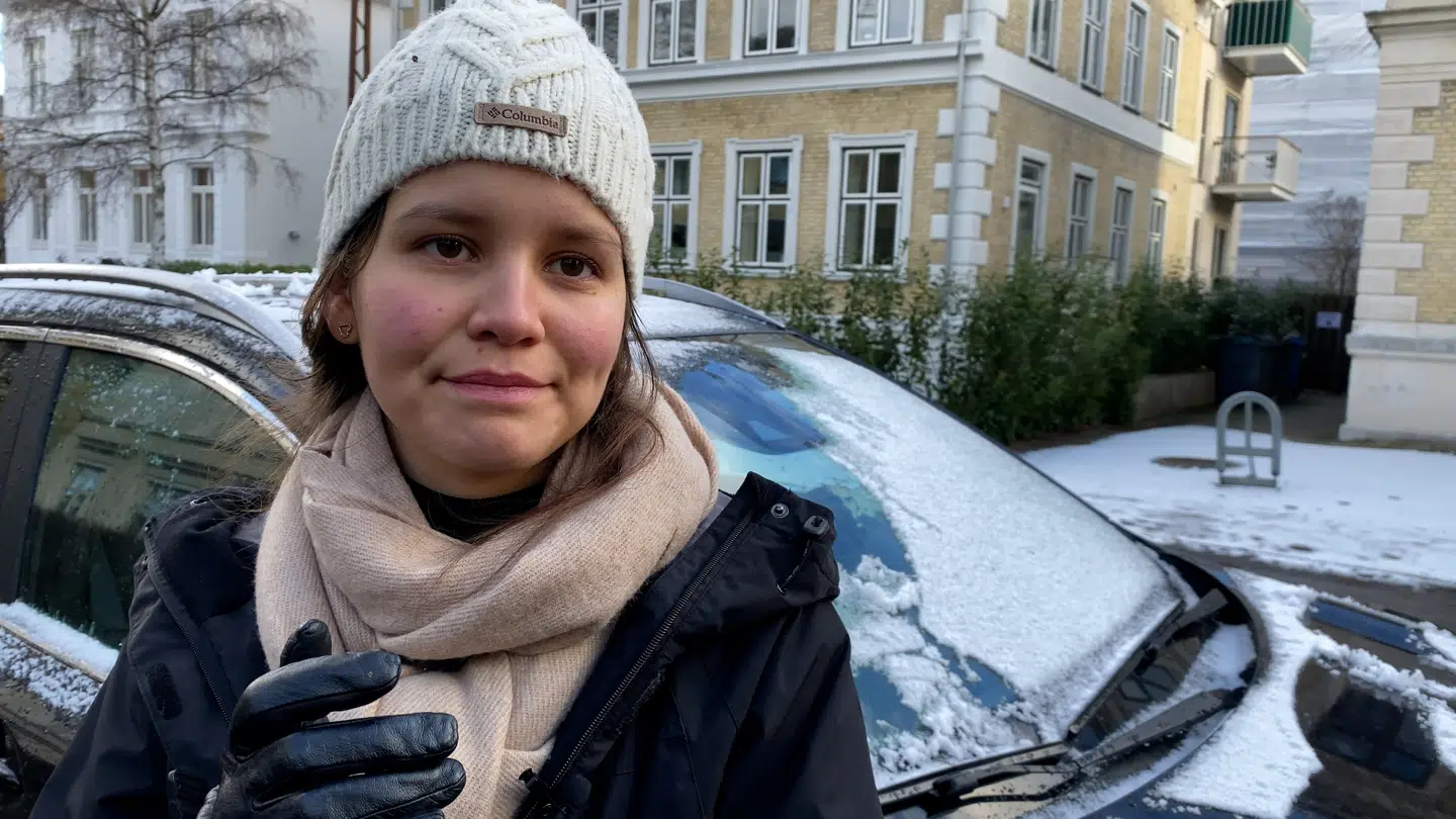 26-årige Natalia Torres Di Bello fra Colombia er i Danmark for at læse sin kandidat på Aalborg Universitet i København. Hendes oplevelse med det danske boligmarked og retssystem har chokeret hende. Foto: Mikkel Eskelund