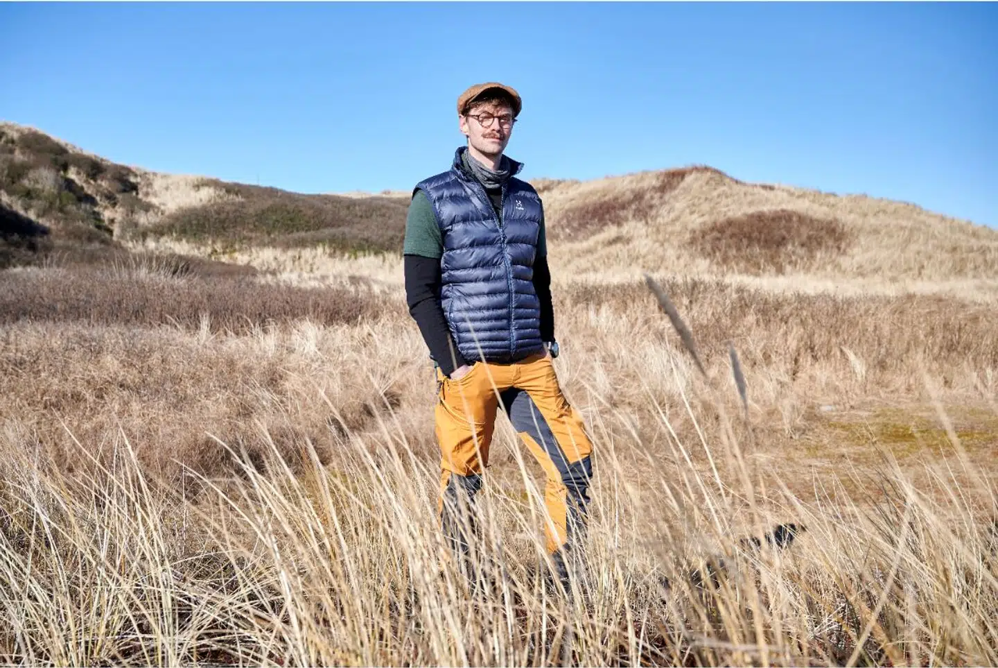 Nick Mogensen har løbet masser af ture i området, siden han forpagtede hotellet for tre år siden. Foto: Byrd - Brian Bjeldbak