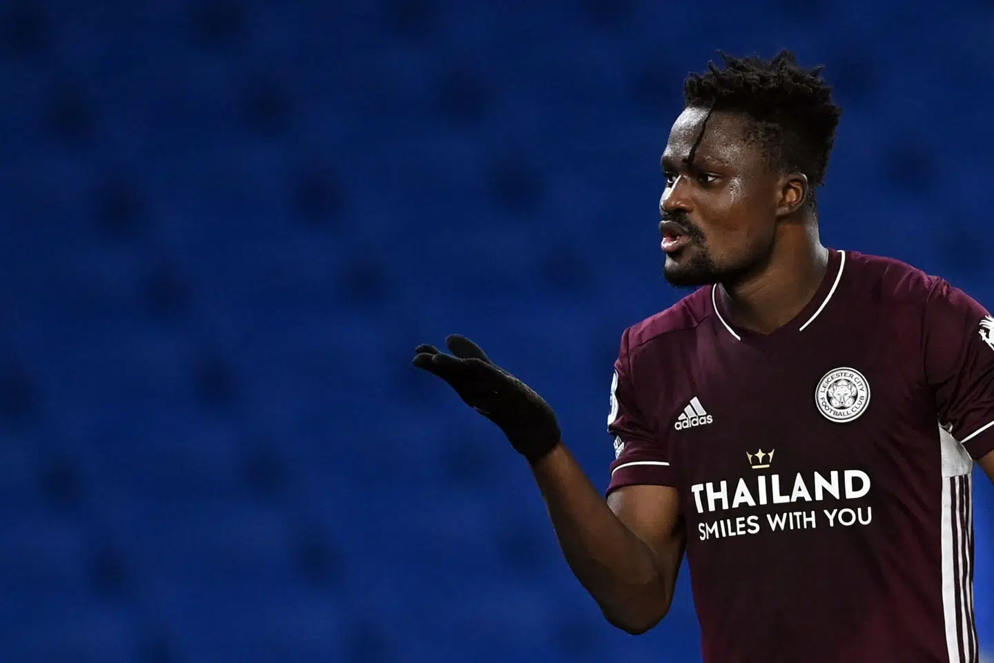 Daniel Amartey har kun lavet to mål i sin tid i Leicester. Neil Hall/Ritzau Scanpix