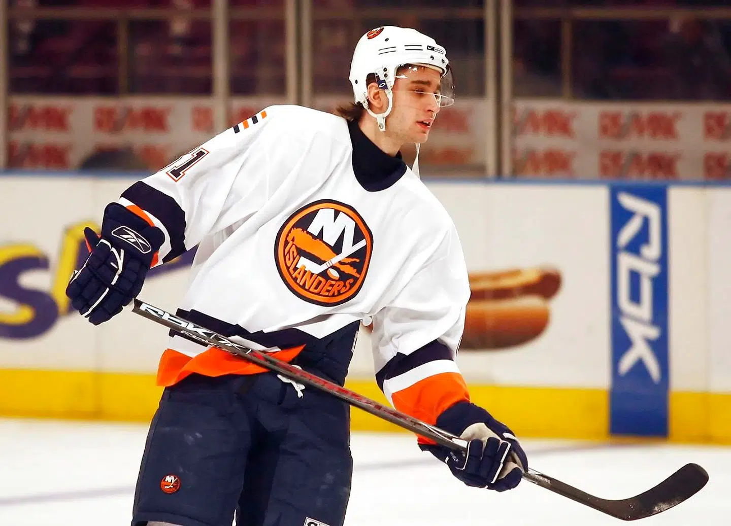 Frans Nielsen blev i 2007 den første dansker i NHL (arkivfoto). Tjener i denne sæson 32,5 mio. kr. i Detroit Red Wings.