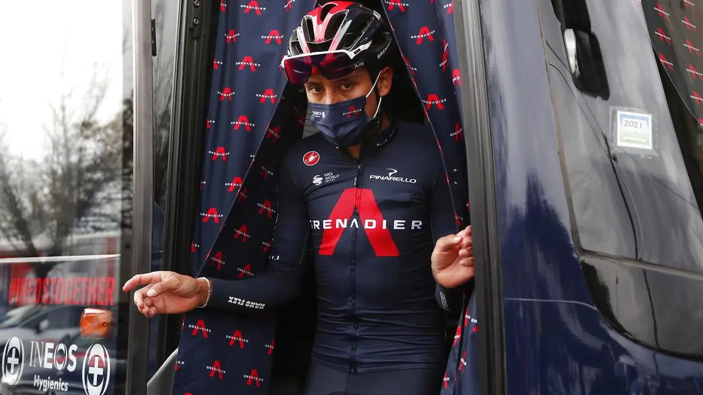 Egan Bernal og gutterne fra Ineos har få, men store sponsorer. Det resulterer i et flot og stringent design.