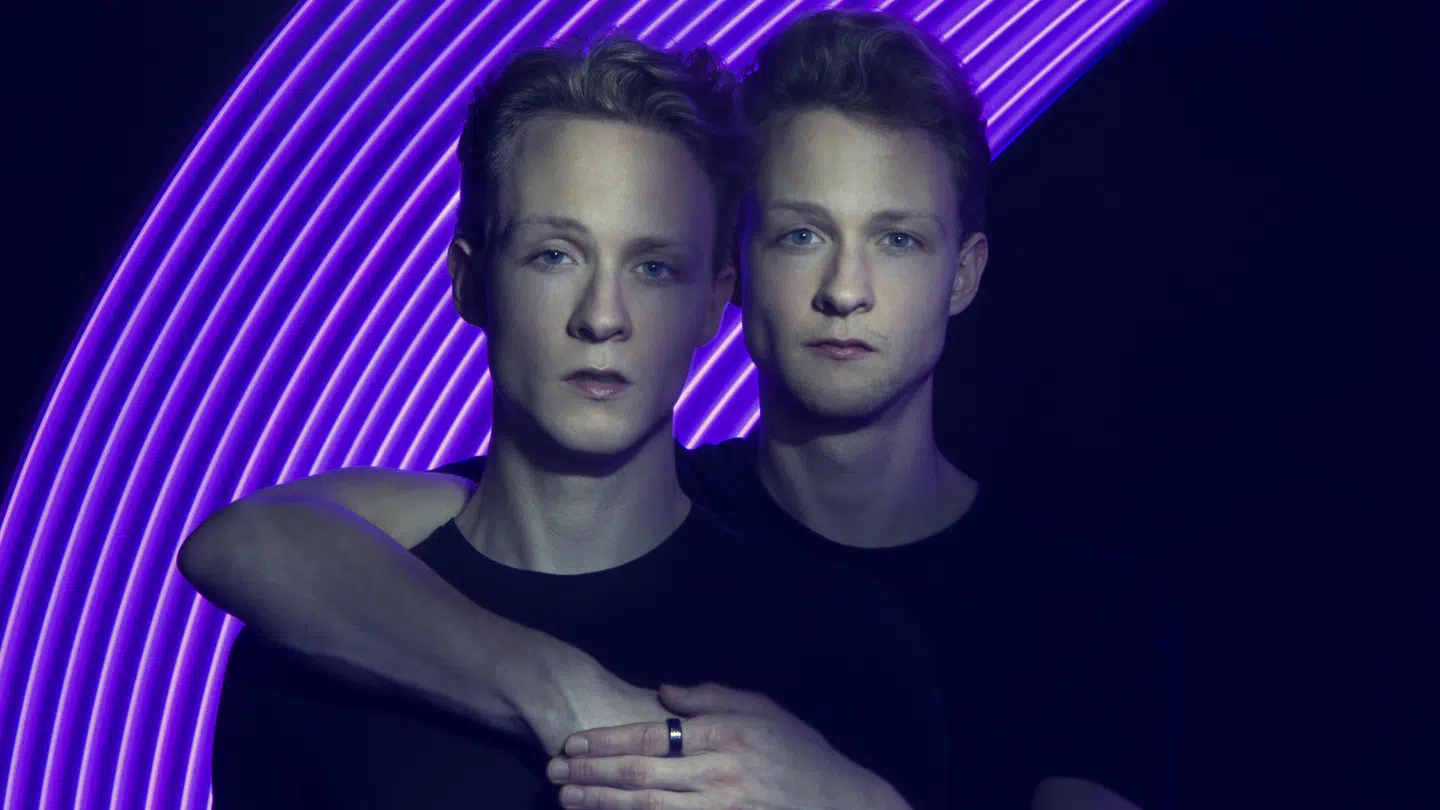 Tvillingerne Chris og Alec.