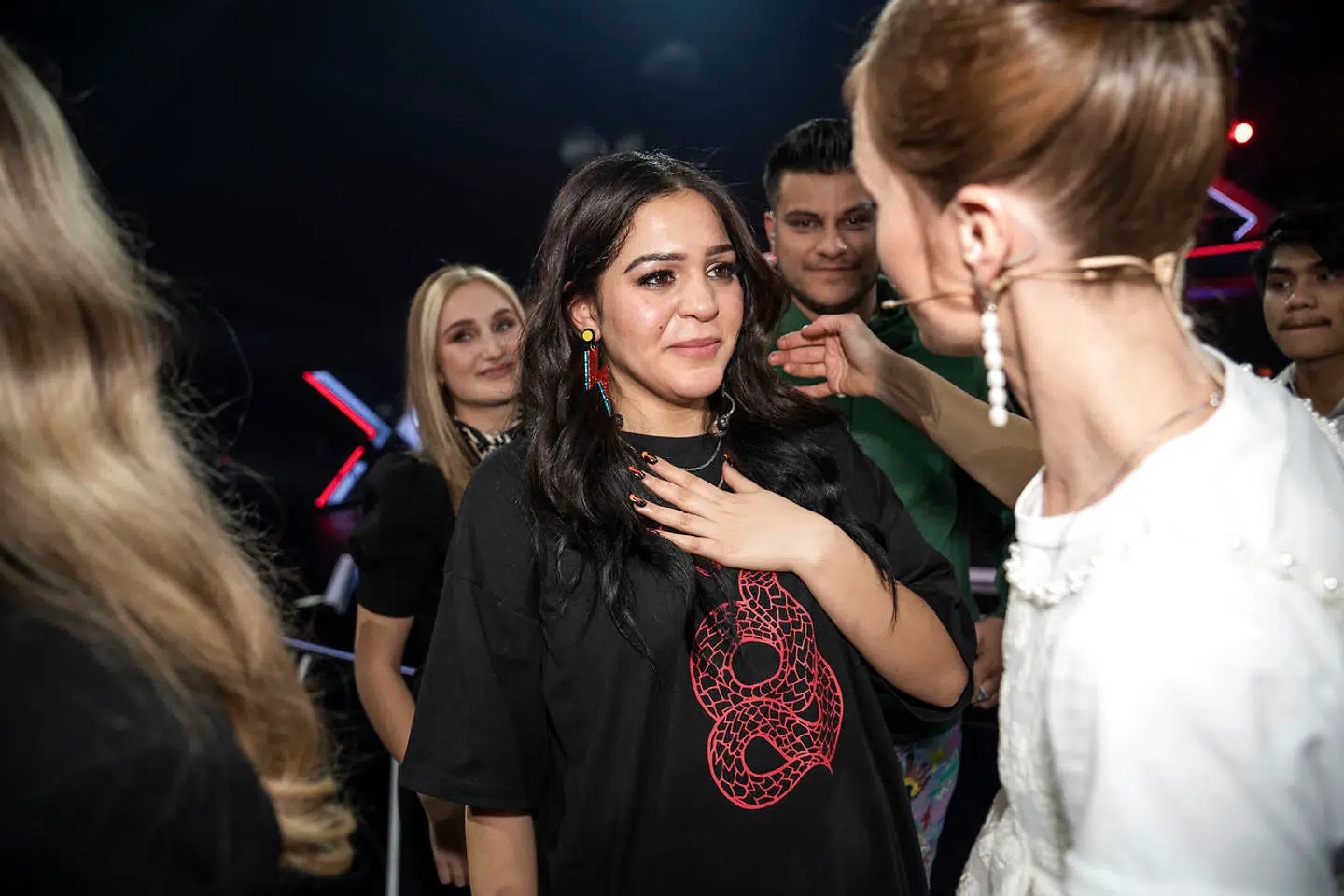 Hiba da hun blev stemt ud.