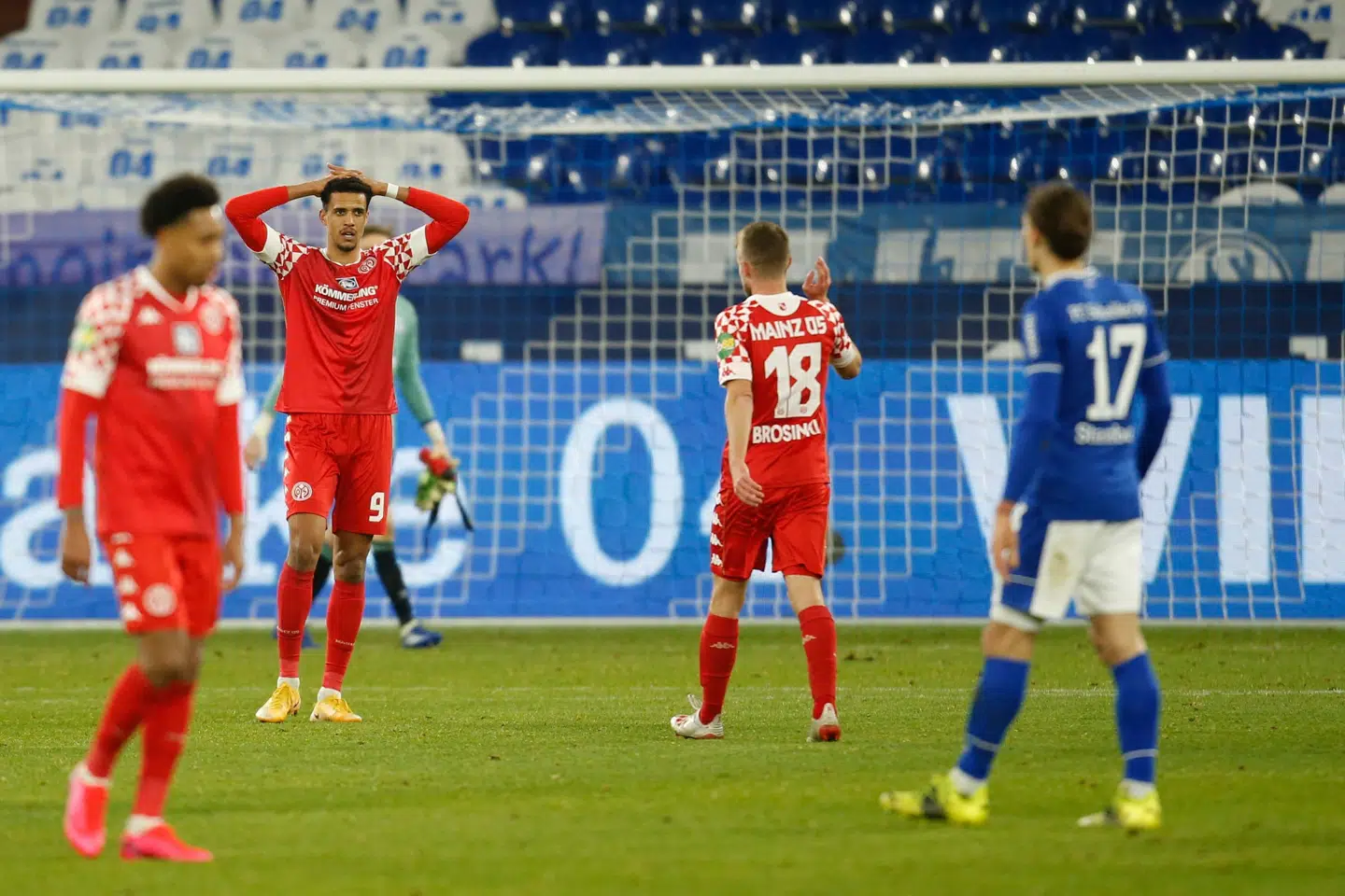 Sejre har været en sjældenhed i denne sæson for både Mainz og Schalke 04, som tilsammen kun har vundet fem bundesligakampe. Leon Kuegeler/Ritzau Scanpix