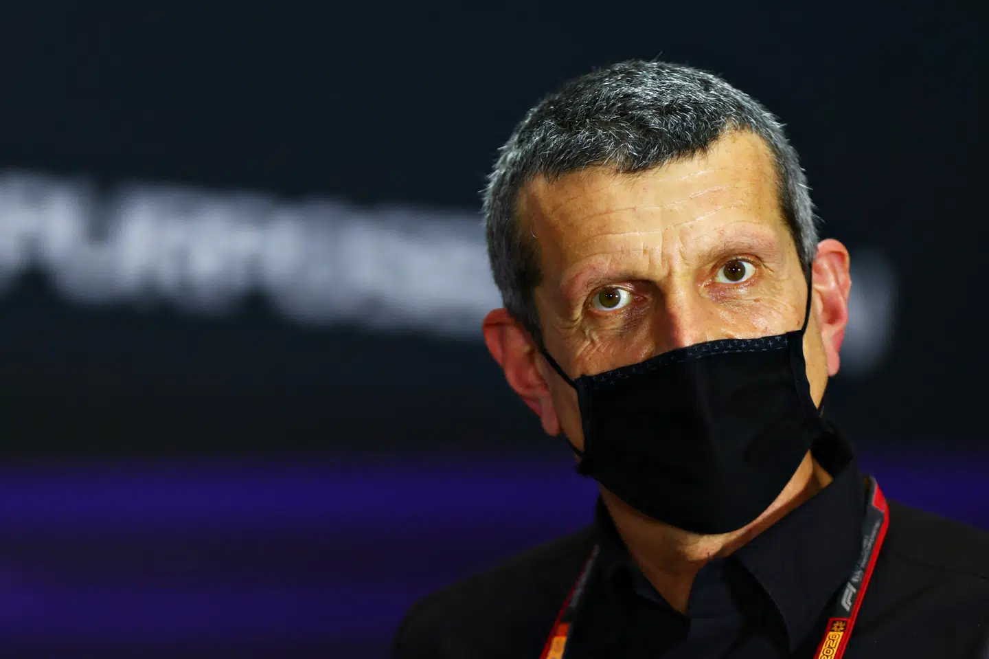 Haas-chef Günther Steiner (på billedet) har i år to nye kørere på sit hold, heriblandt russiske Nikita Mazepin. (Arkivfoto) Handout/Reuters
