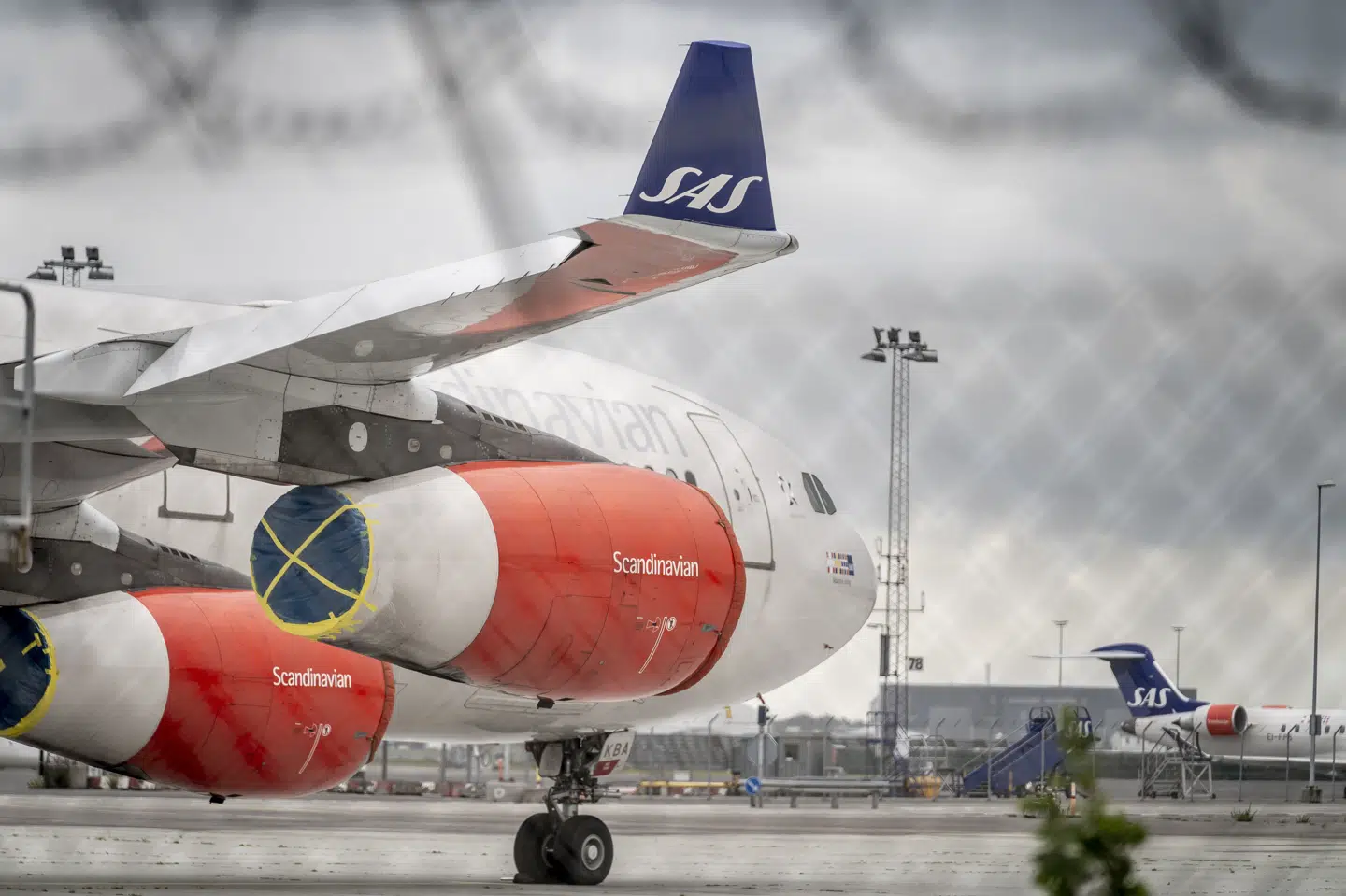 SAS havde 225.000 passagerer om bord på sine fly i februar. Mads Claus Rasmussen/Ritzau Scanpix