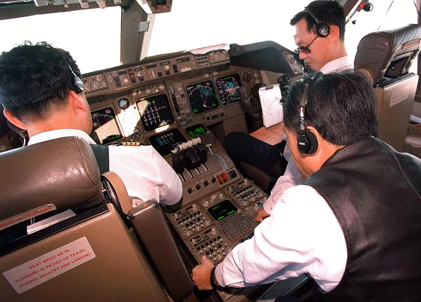 Katten skabte ravage i cockpittet på flyet, der blev nødt til at vende om. Arkivfoto.