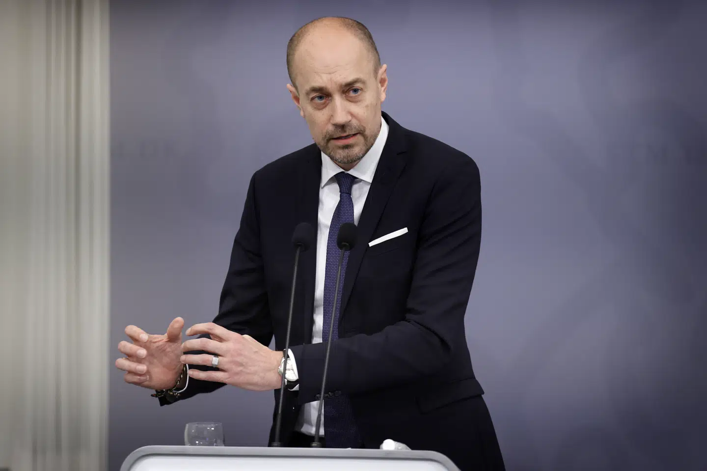 Efter henvendelser til blandt andre sundhedsminister Magnus Heunicke (S) har selskabet AJ Vaccines i starten af februar holdt møde med de danske myndigheder. (Arkivfoto) Jens Dresling/Ritzau Scanpix