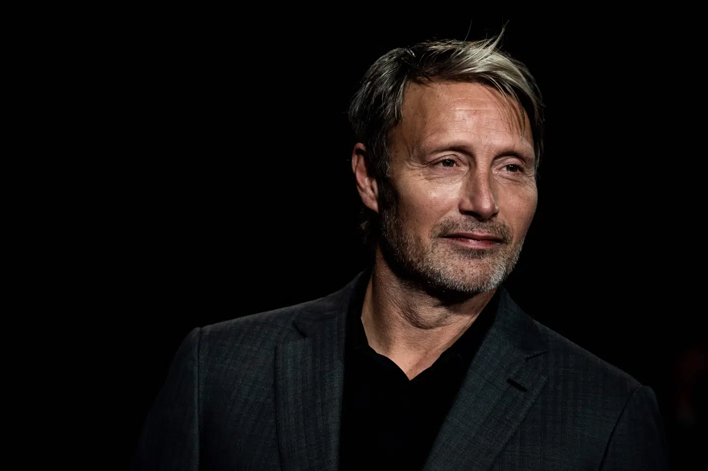 Mads Mikkelsen spiller en af hovedrollerne i Thomas Vinterbergs hitfilm Druk, som er med i opløbet om at blive nomineret til en Oscar ved årets prisuddeling. (Arkivfoto) Jeff Pachoud/Ritzau Scanpix