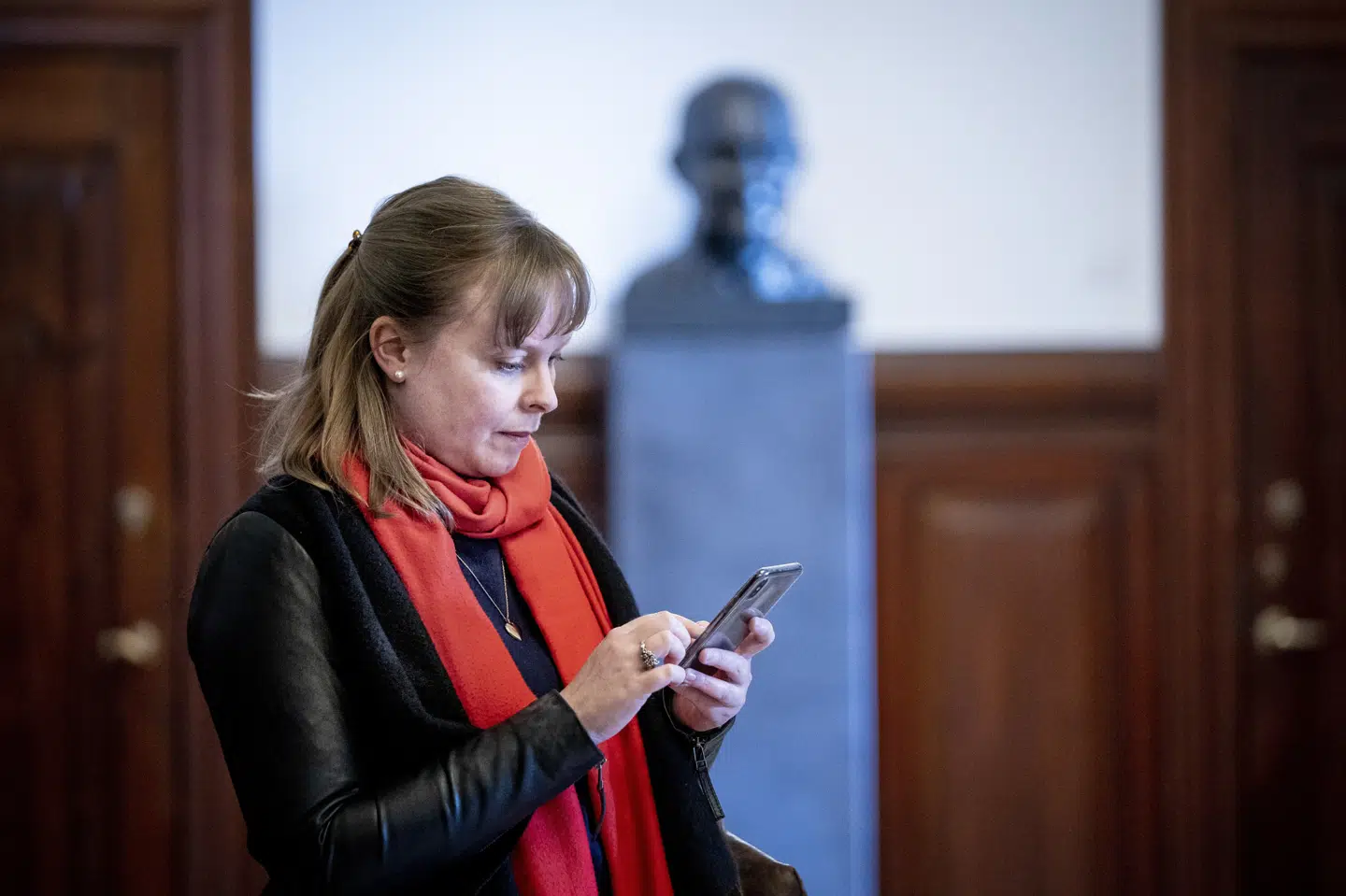 Kulturminister Joy Mogensen (S) kan i marts ikke forudse, hvad kulturen i sommeren 2021 kan regne med grundet coronakrisen, siger hun på et samråd. Liselotte Sabroe/Ritzau Scanpix