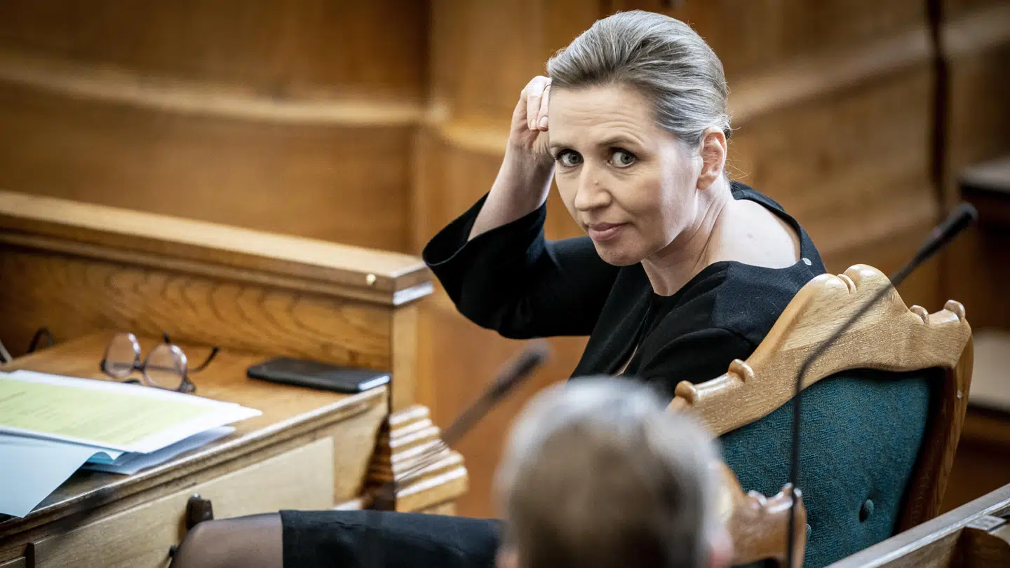 Statsminister Mette Frederiksen (S).