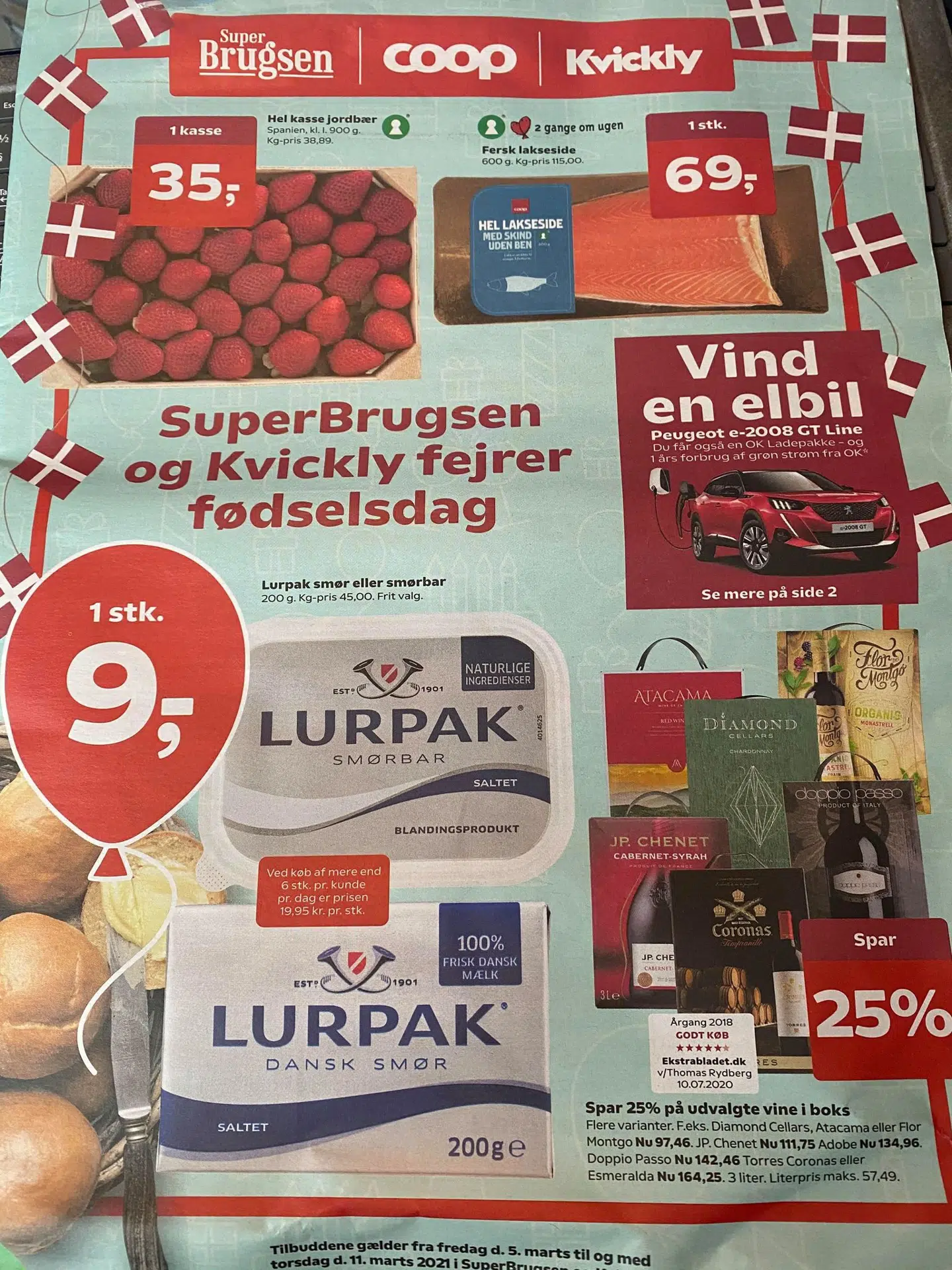 SuperBrugsen og Kvickly holder fødselsdag, selvom de ikke har fødselsdag.