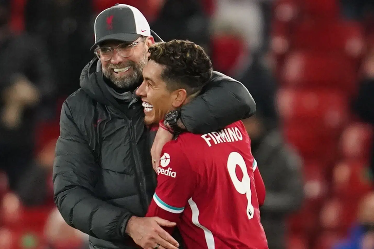 Liverpool-manager Jürgen Klopp vil meget gerne holde blandt andre Roberto Firmino væk fra landskampe i denne måned. Jon Super/Reuters