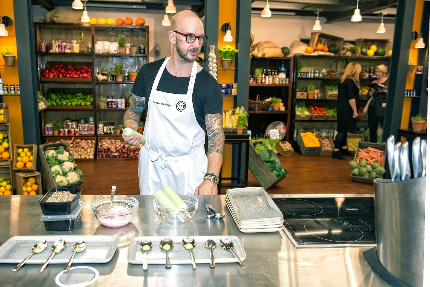 Thomas Castberg, som kok i MasterChef.
