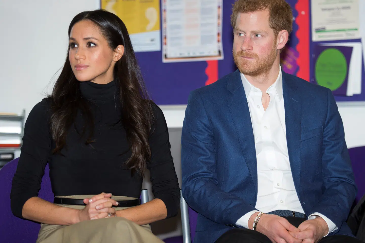Hertuginde Meghan er gift med britiske prins Harry og venter parrets andet barn. De har allerede sønnen Archie, der kom til verden 6. maj 2019. (Arkivfoto) Pool/Reuters