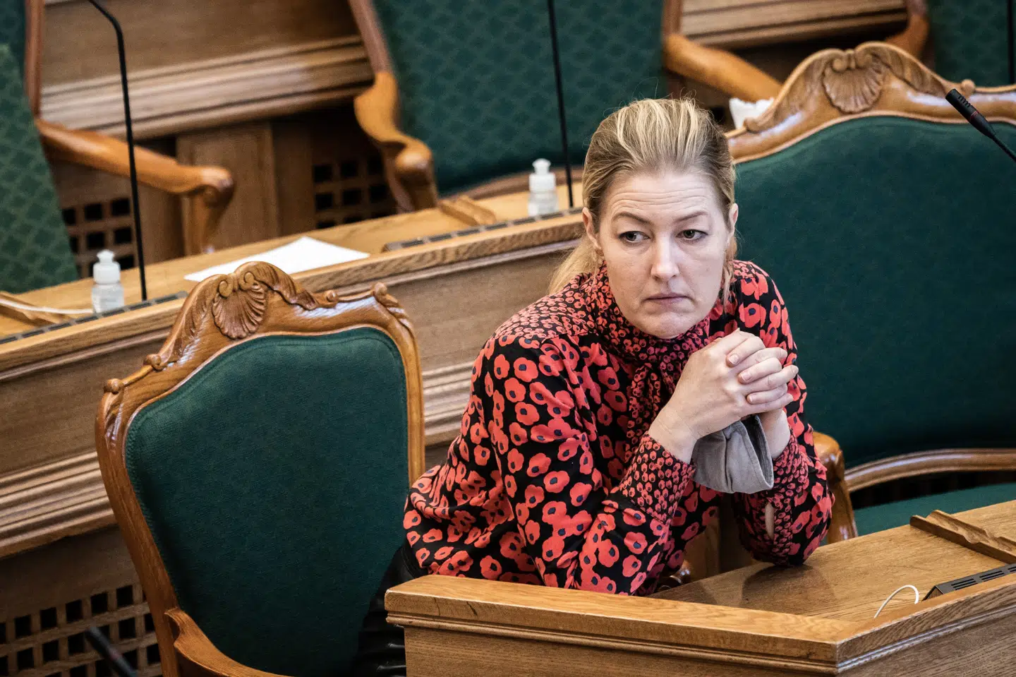 De Radikales politiske leder, Sofie Carsten Nielsen, ønsker, at hun tidligere havde bedt sin forgænger Morten Østergaard om at trække sig. (Arkivfoto) Emil Helms/Ritzau Scanpix