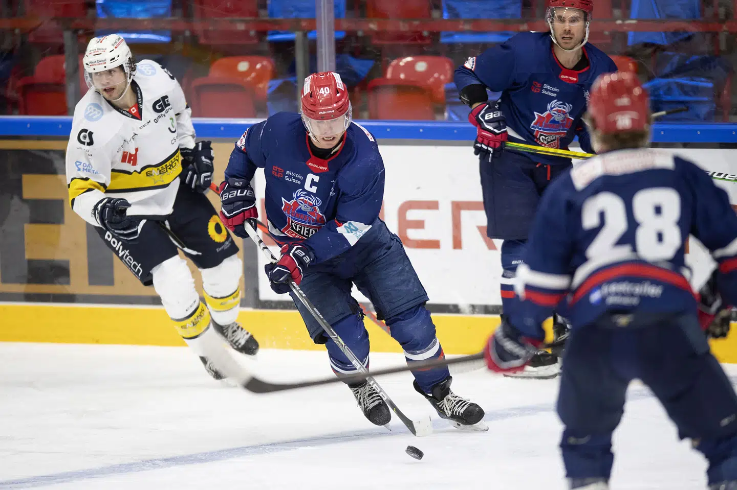 Erfarne Marcus Olsson var igen en vigtig mand for Rungsted med to scoringer mod Esbjerg. Thomas Sjørup/Ritzau Scanpix