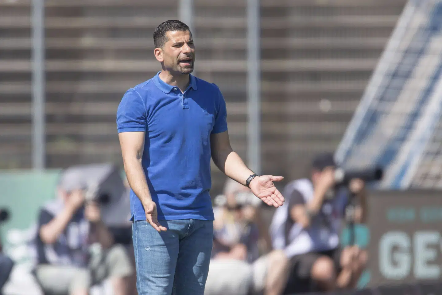 Dimitrios Grammozis stod senest i spidsen for Darmstadt i 2. Bundesliga. Firo Sportphoto/ J''rgen Fromme/Ritzau Scanpix